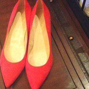 Red Nine West Pumps New SZ 10